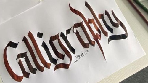 Kalligrafie/handlettering voor beginners