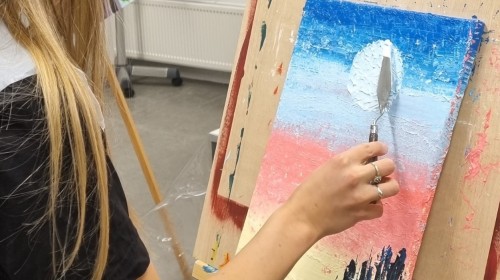 Schilderworkshop: creatieve middag "paint fun"