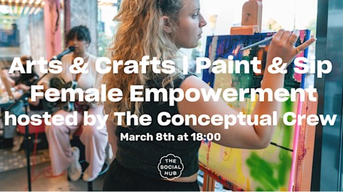 Sip and Paint workshop: Female Empowerment